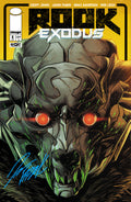 Rook: Exodus Issue 8 - Bloodhound Helmet Variant- Signed Comic Book