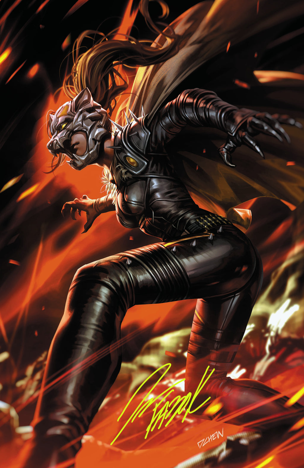 Rook: Exodus Issue 8 - Dire Wolf by Derrick Chew- Signed Comic Book