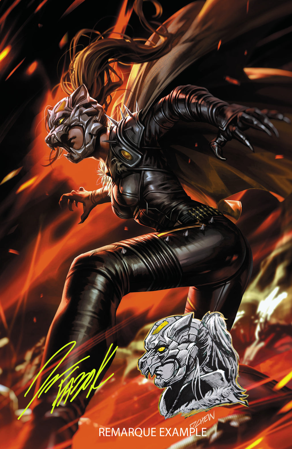 Rook: Exodus Issue 8 - Dire Wolf by Derrick Chew- Signed Comic Book
