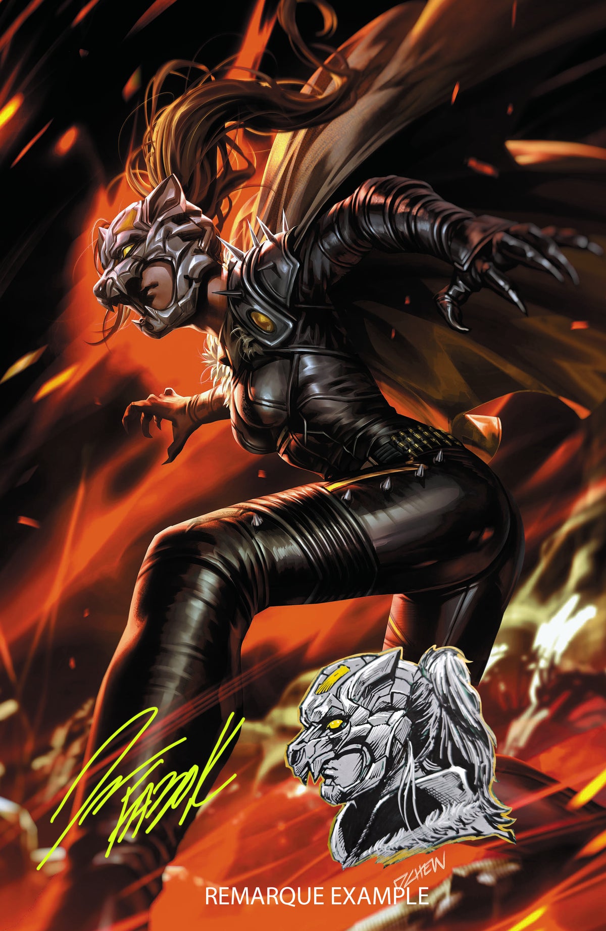 Rook: Exodus Issue 8 - Dire Wolf by Derrick Chew- Signed Comic Book