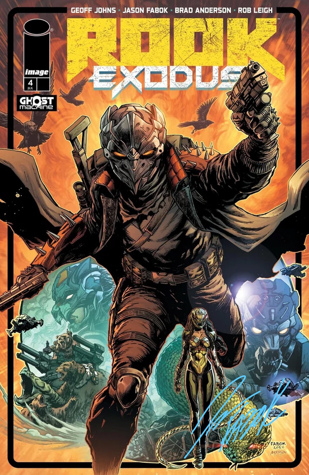 Rook: Exodus Issue 4 - Signed Comic Book