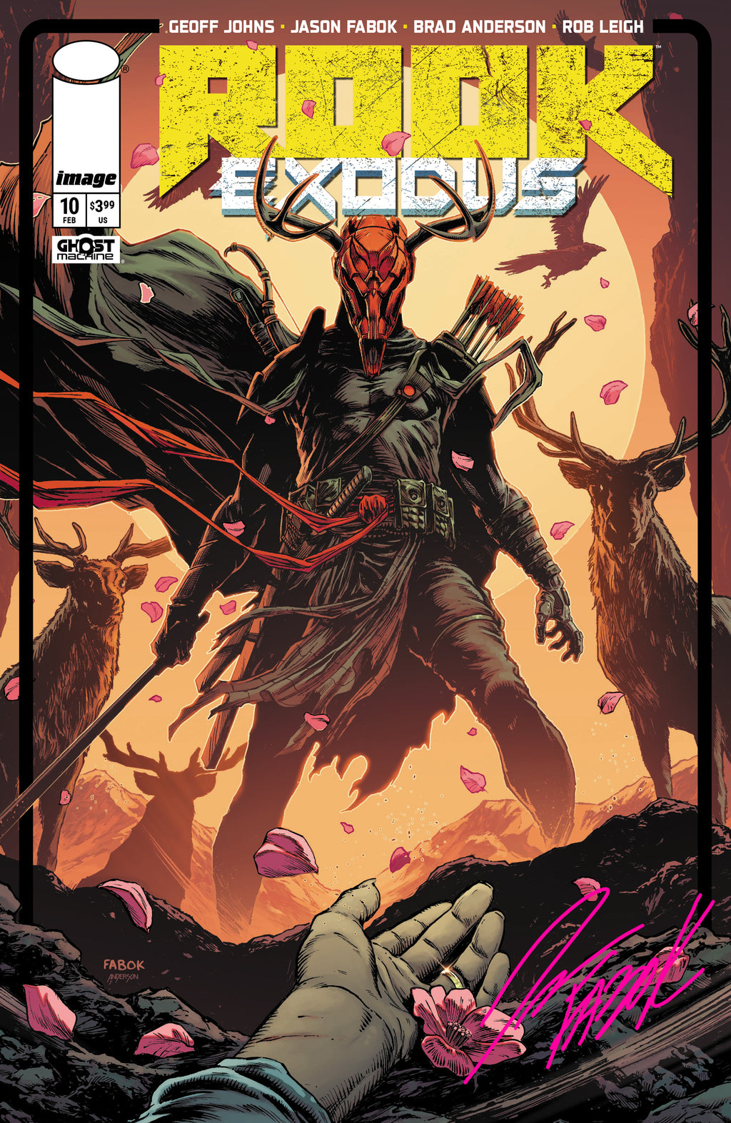 Rook: Exodus Issue 10 -Cover A - Signed Comic Book