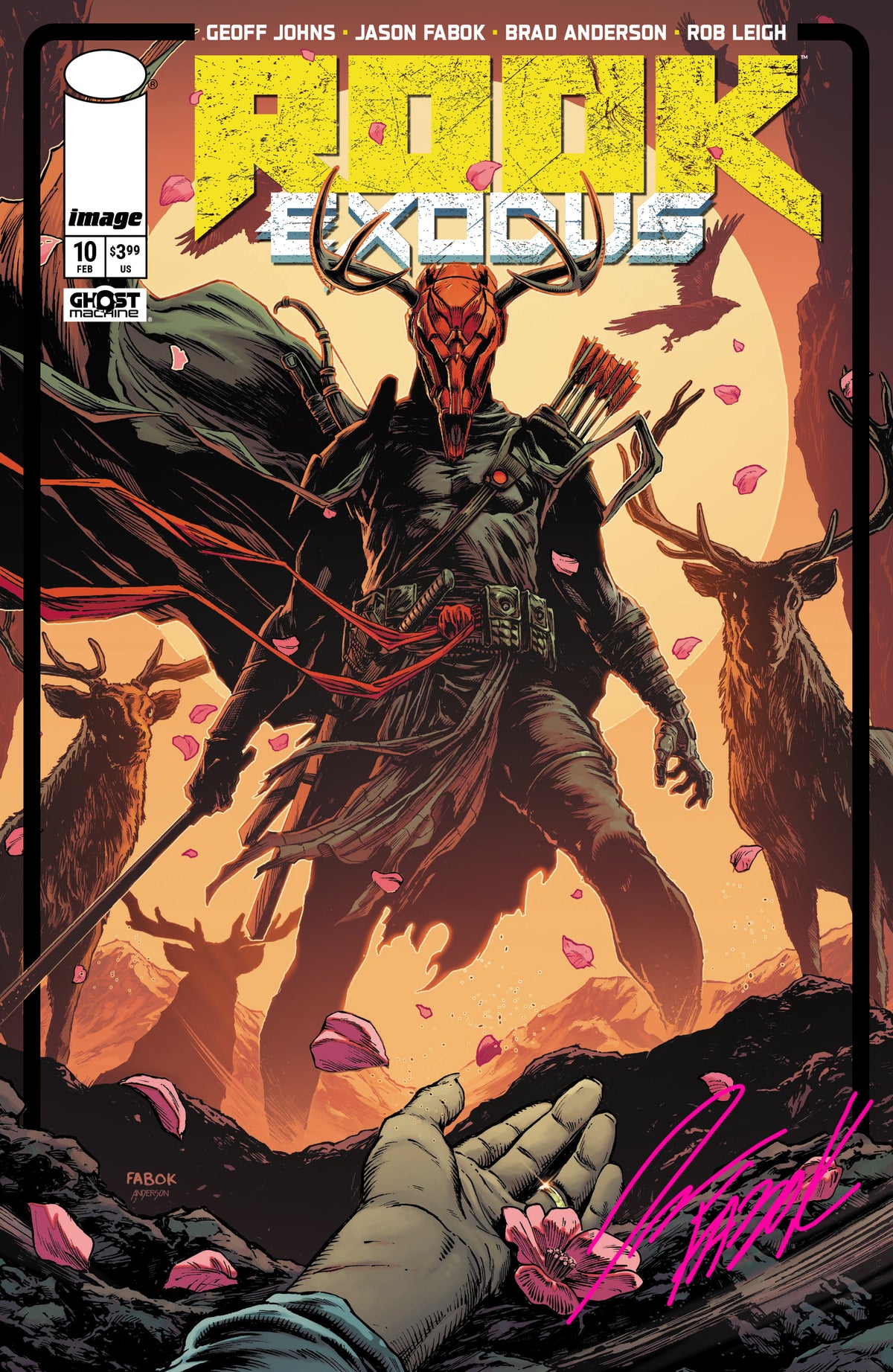 Rook: Exodus Issue 10 -Cover A - Signed Comic Book
