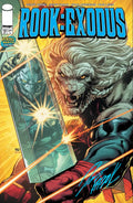 Rook: Exodus Issue 10 -Invincible Month Battle Beast Variant - Signed Comic Book