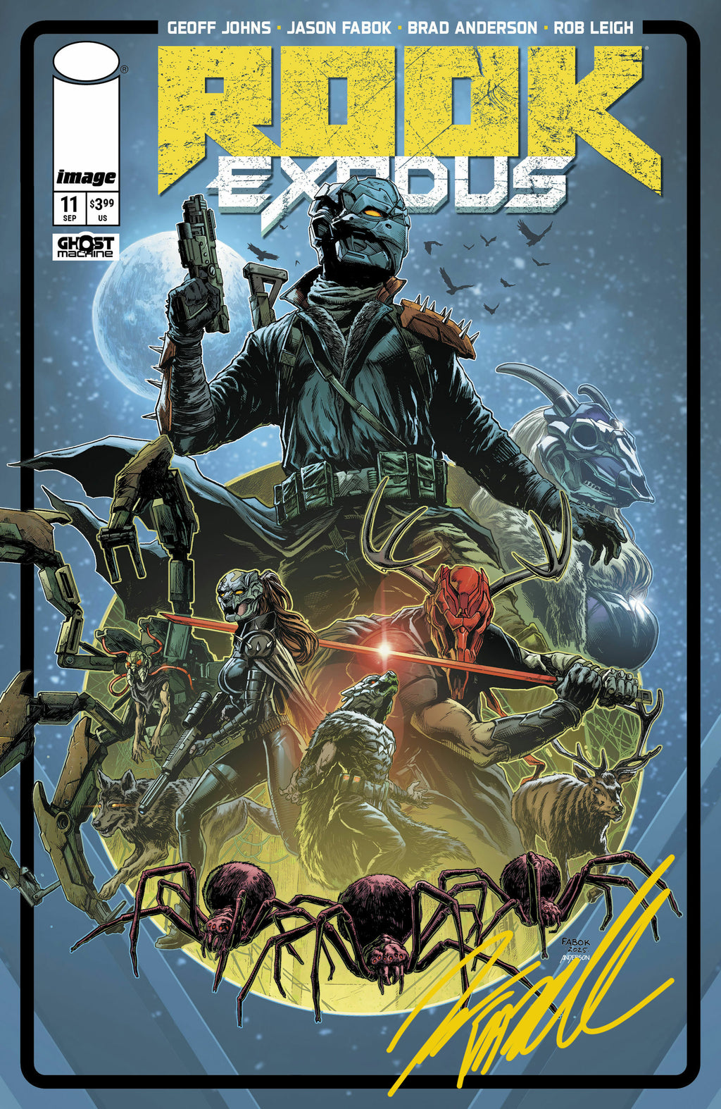 Rook: Exodus Issue 11 - Signed Comic Book