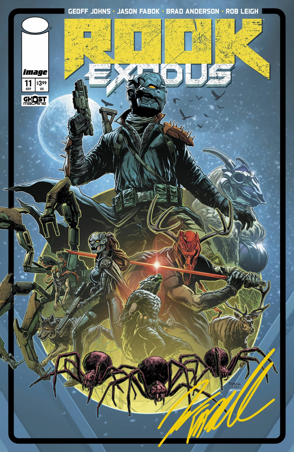 Rook: Exodus Issue 11 - Signed Comic Book