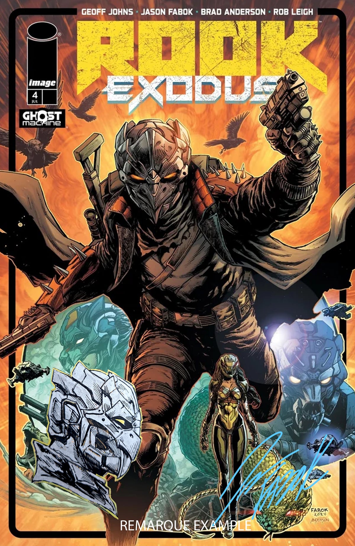 Rook: Exodus Issue 4 - Signed Comic Book
