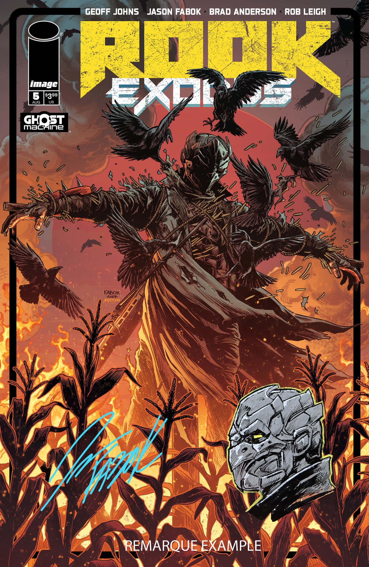 Rook: Exodus Issue 5 -Signed Comic Book