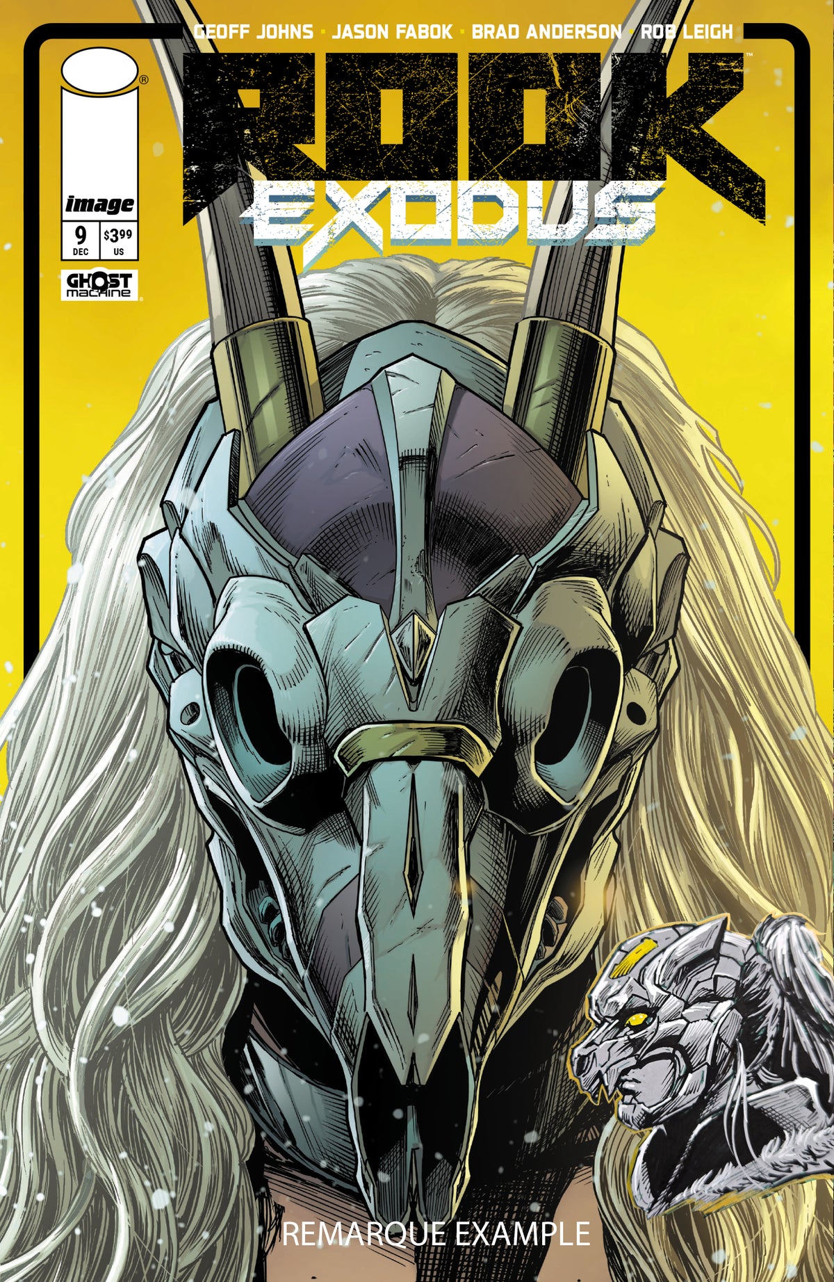Rook: Exodus Issue 9 - Matterhorn Helmet Variant- Signed Comic Book