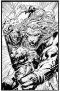 Rook: Exodus- Battle Beast cover Original Art